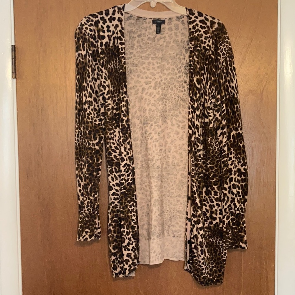 Leopard cardigan